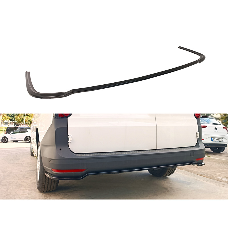 Image of Motordrome Achter Diffuser Zwart ABS Plastic Volkswagen Caddy