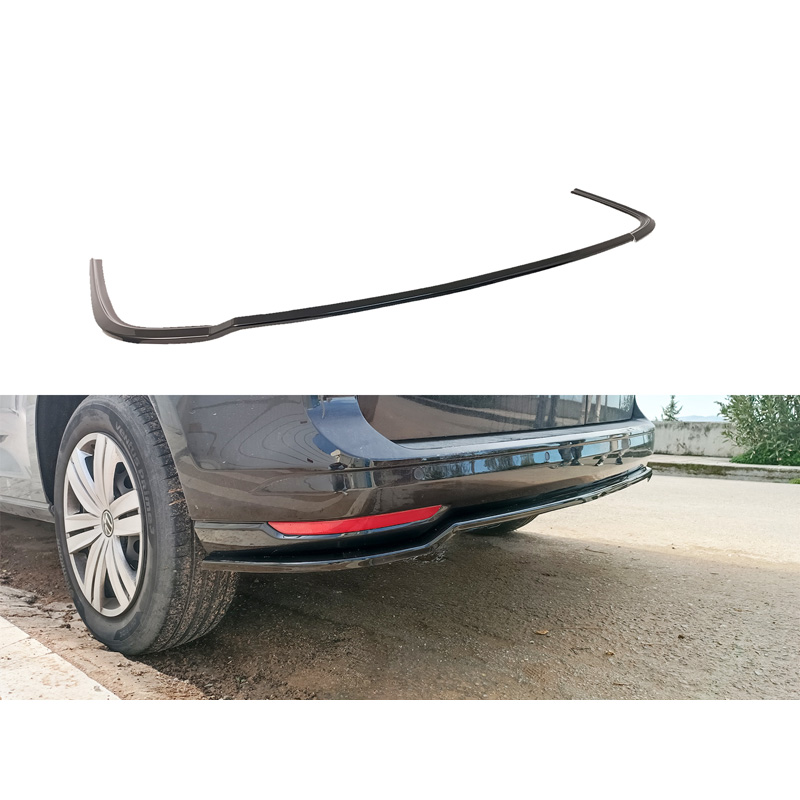 Image of Motordrome Achter Diffuser Zwart ABS Plastic Volkswagen Caddy
