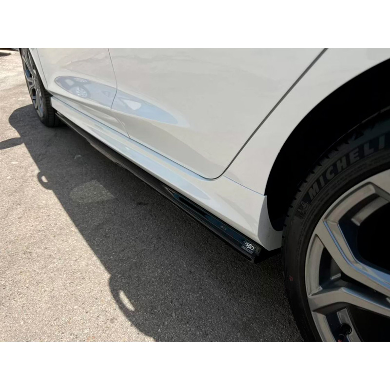 Image of Motordrome Side Skirts Zwart ABS Plastic Ford Fiesta
