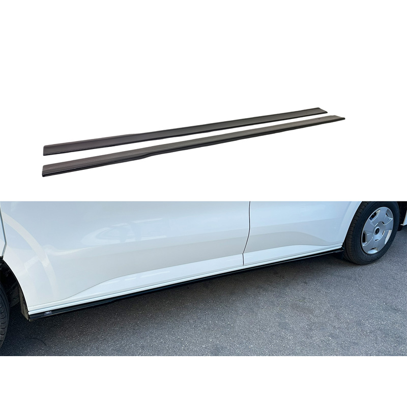 Image of Motordrome Side Skirts Zwart ABS Plastic Ford Transit