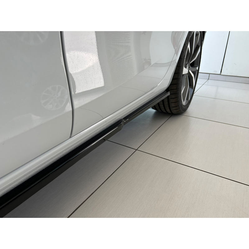 Image of Motordrome Side Skirts Zwart ABS Plastic Seat Leon