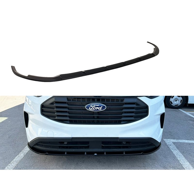 Motordrome Voor Bumper Lip Zwart ABS Plastic Ford Transit