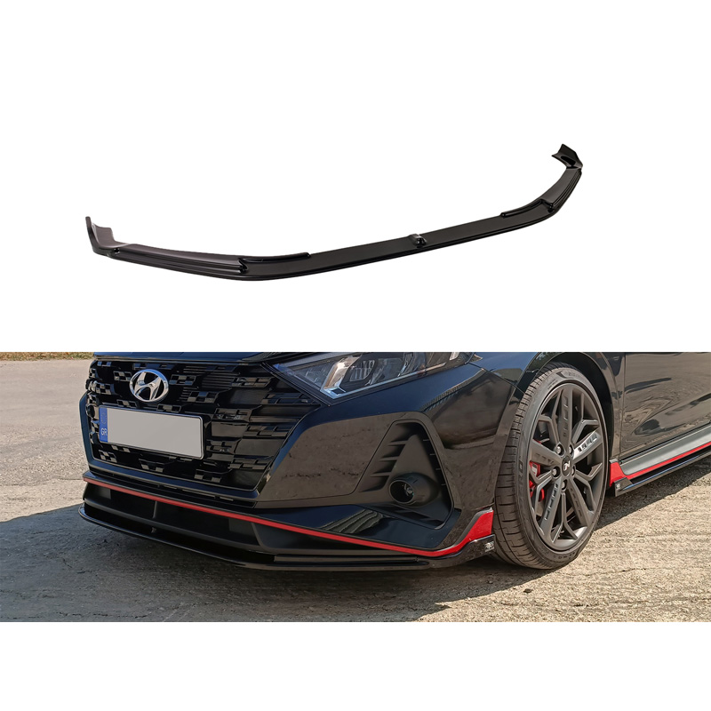 Image of Motordrome Voor Bumper Lip Ongeverfd ABS Plastic Hyundai I20