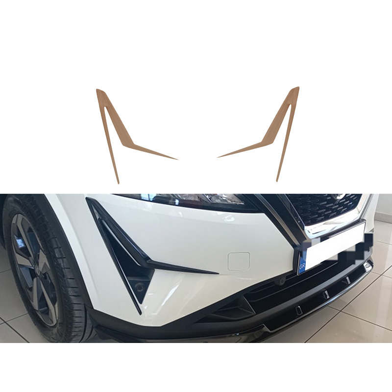 Image of Motordrome Voor Bumper Lip Ongeverfd ABS Plastic Nissan Qashqai