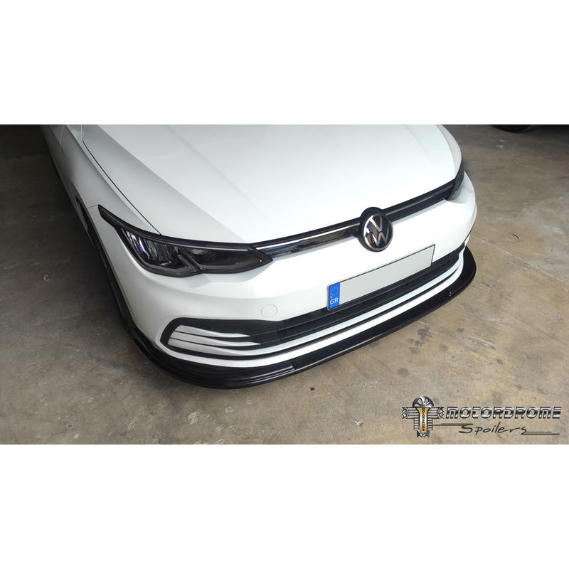 Image of Motordrome Voor Bumper Lip Zwart ABS Plastic Volkswagen Golf