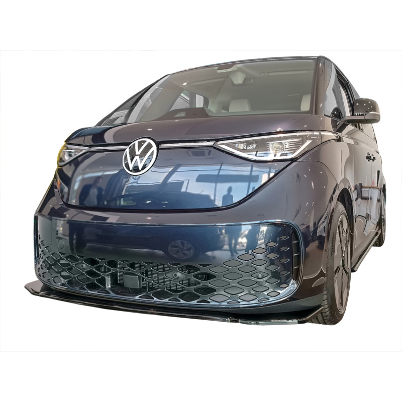 Image of Motordrome Voor Bumper Lip Zwart ABS Plastic Volkswagen ID Buzz