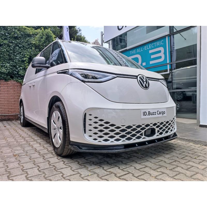 Image of Motordrome Voor Bumper Lip Zwart ABS Plastic Volkswagen ID Buzz
