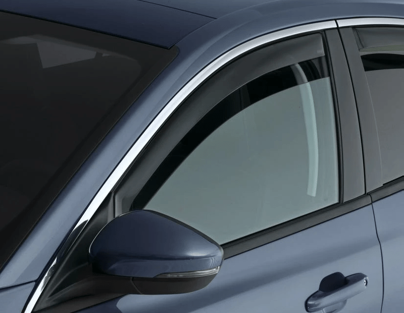 Climair Voor Zijwindscherm Klem 5-Deurs Smoke Kunststof Opel Astra