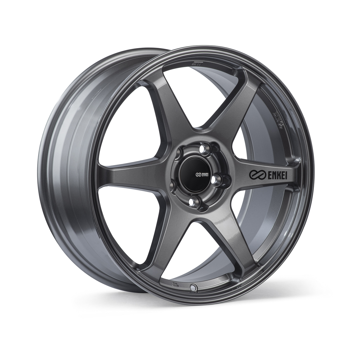 Enkei T6R Velgen 18 Inch 8J ET40 5x114.3 Gloss Gun Metal