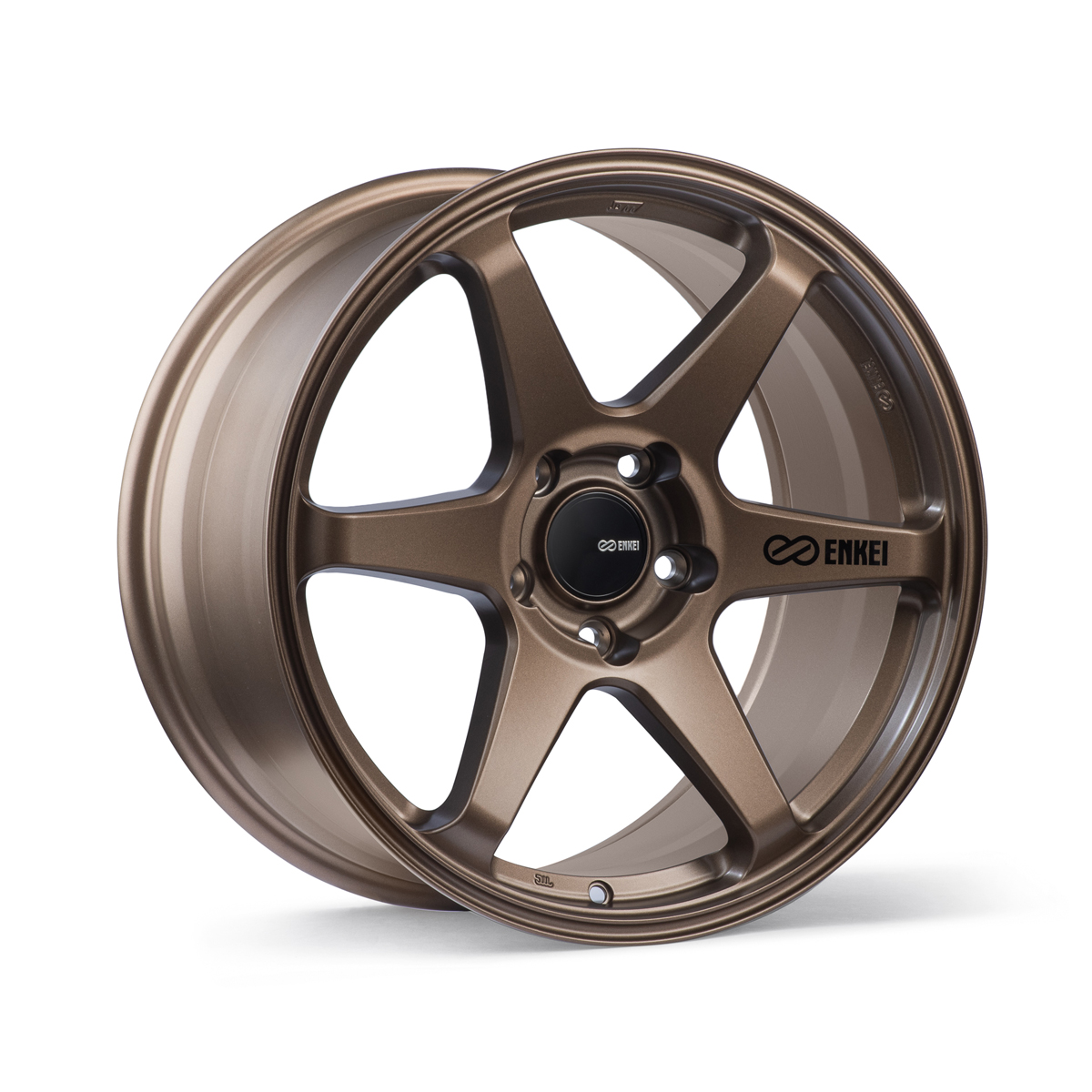 Enkei T6R Velgen 17 Inch 8J ET45 5x100 Flat Bronze