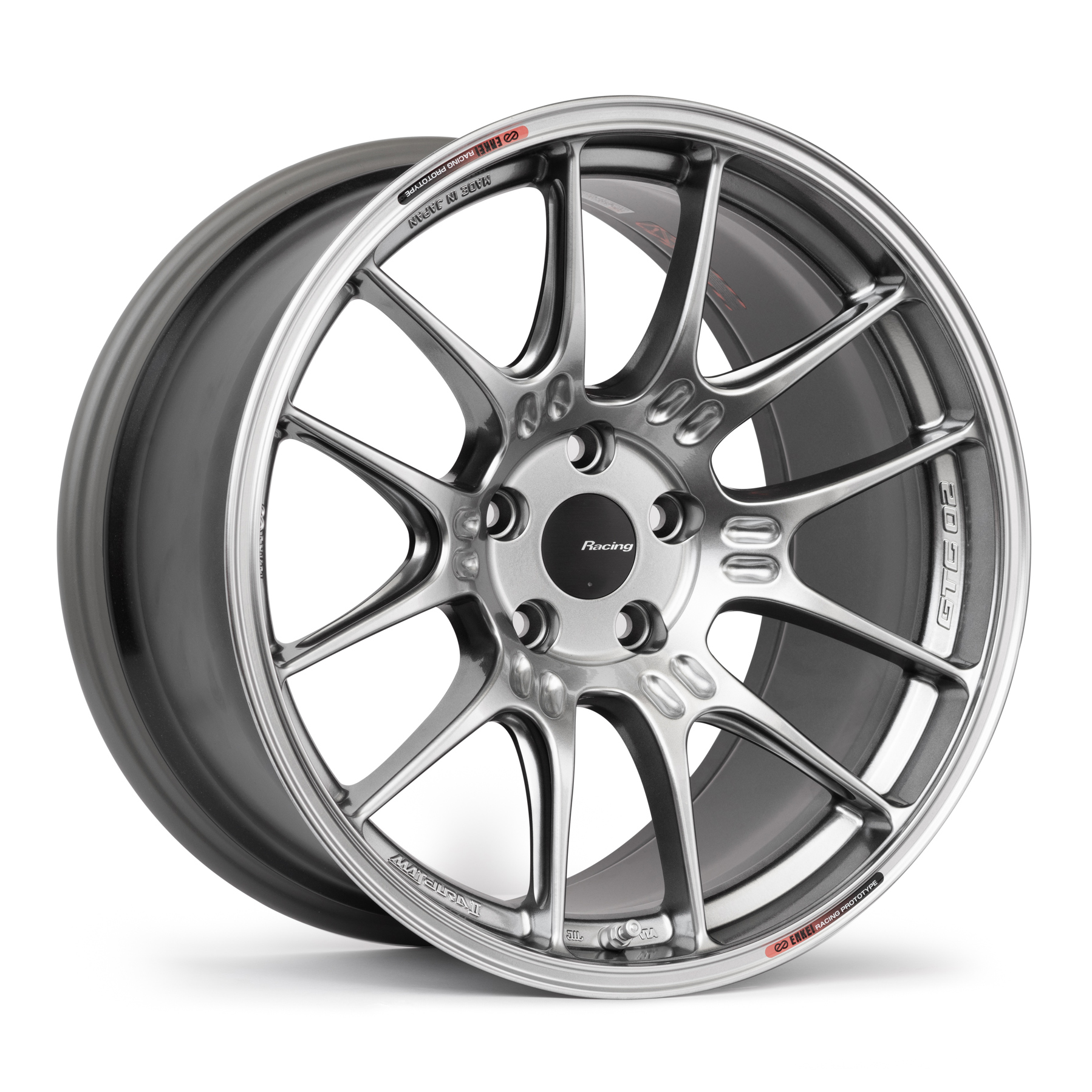 Image of Enkei GTC02 Velgen 17 Inch 8.5J ET43 4x100 Hyper Silver