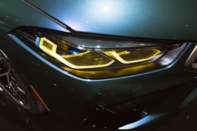 Image of SK-Import Voor Dagrijverlichting LED Geel BMW 8-Serie Pre LCI