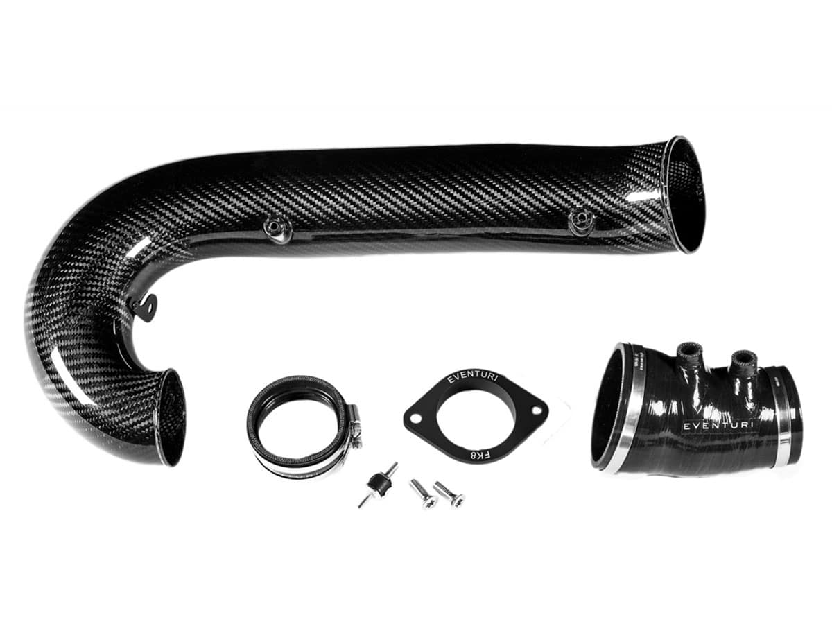 Image of Eventuri Charge Pipe Kit V2 Carbon Honda Civic
