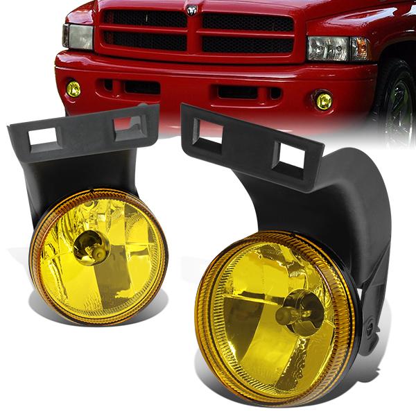Image of SK-Import Mistlampen Chrome Housing Oranje Glas Dodge Ram