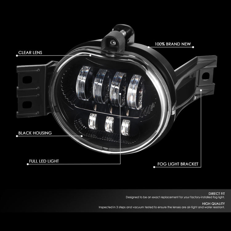 Image of SK-Import Mistlampen LED Black Housing Heldere Lens Dodge Ram