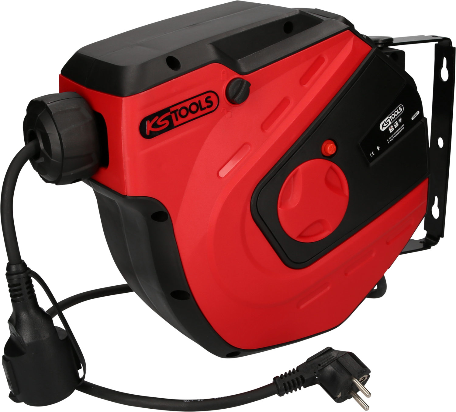 Image of KS tools Kabel Haspel Rood