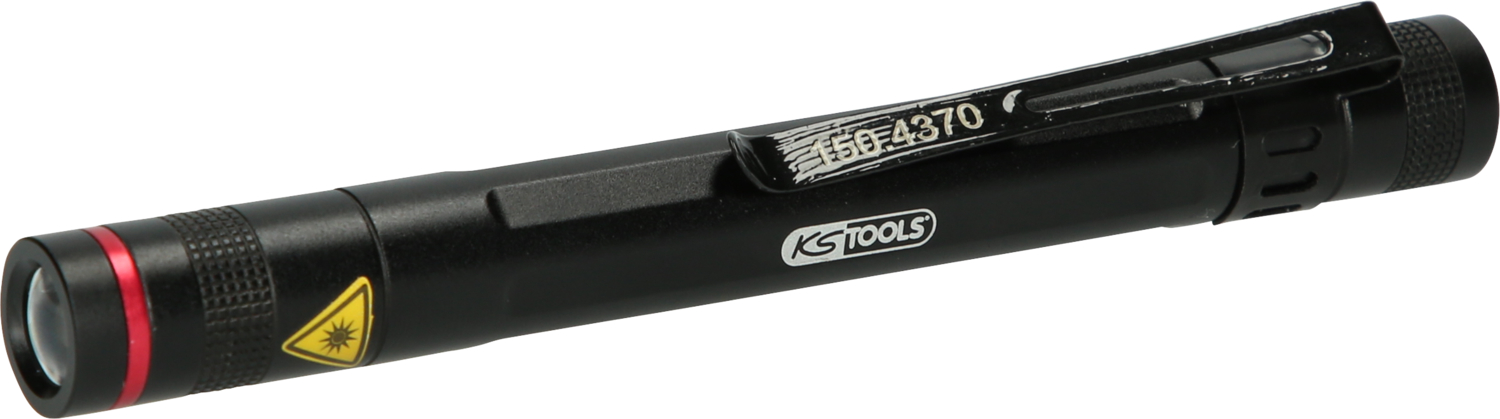 Image of KS tools Zaklamp 85 Lumen LED Zwart Aluminium