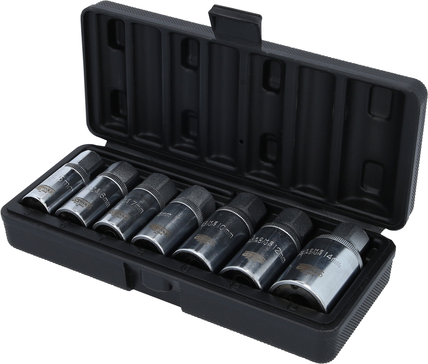 Image of KS tools Draadeind-uitdraaiset Chroom Vanadium