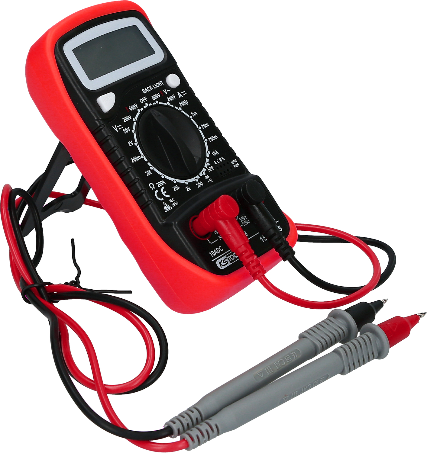 Image of KS tools Multimeter Rood
