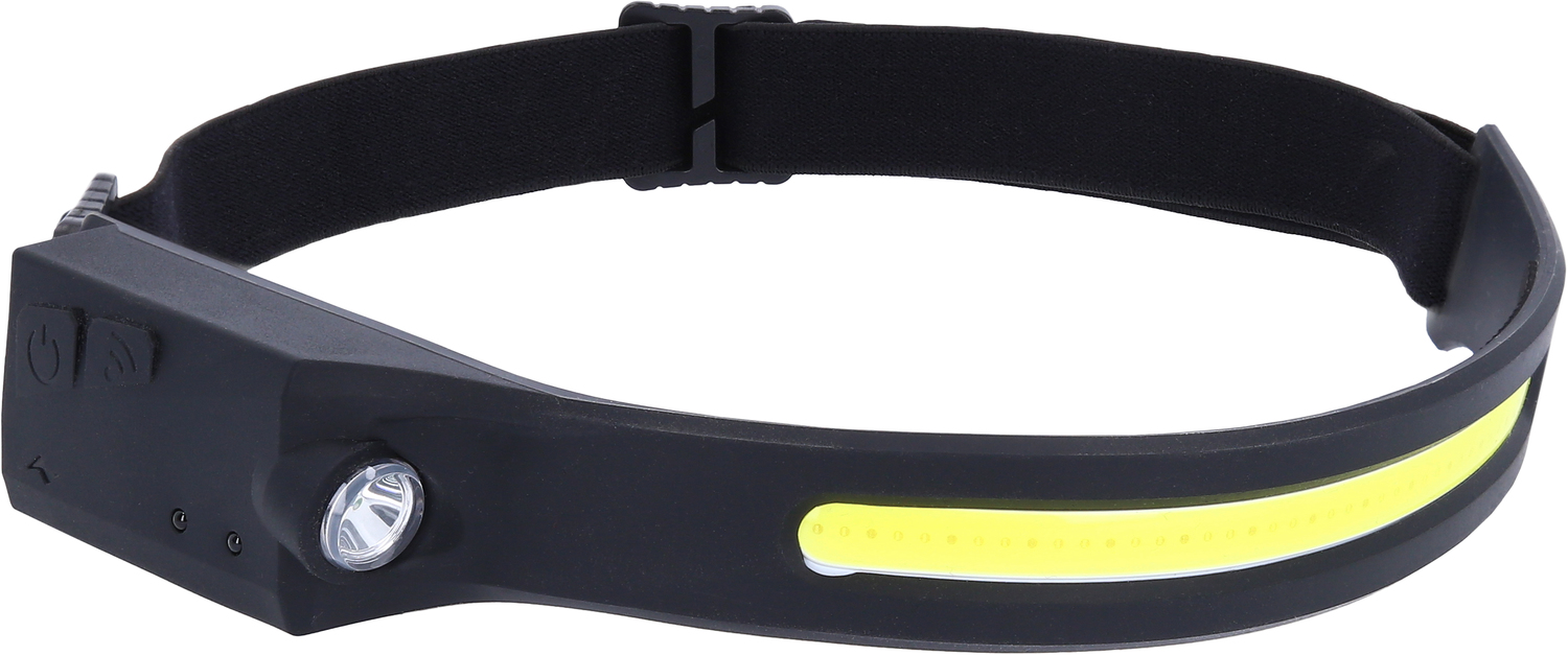 Image of KS tools Outdoor Hoofdlamp 350 / 40 Lumen LED Zwart Silicone