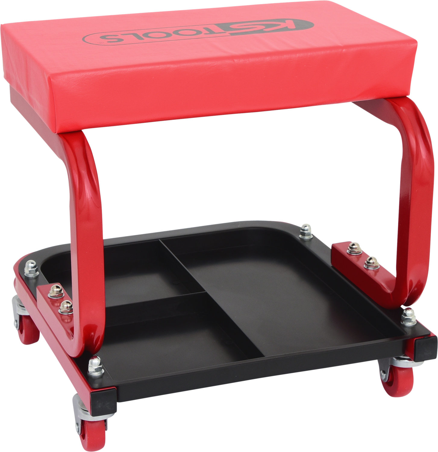 Image of KS tools Kruk Verrijdbaar Rood