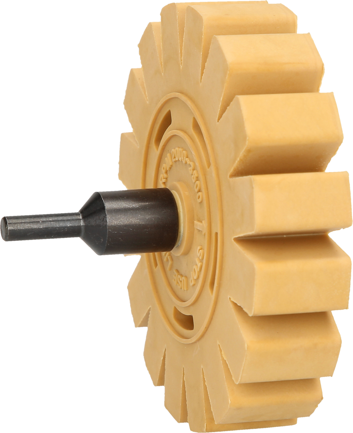 Image of KS tools Karamel Schijf Met Lamellen 100mm Rubber