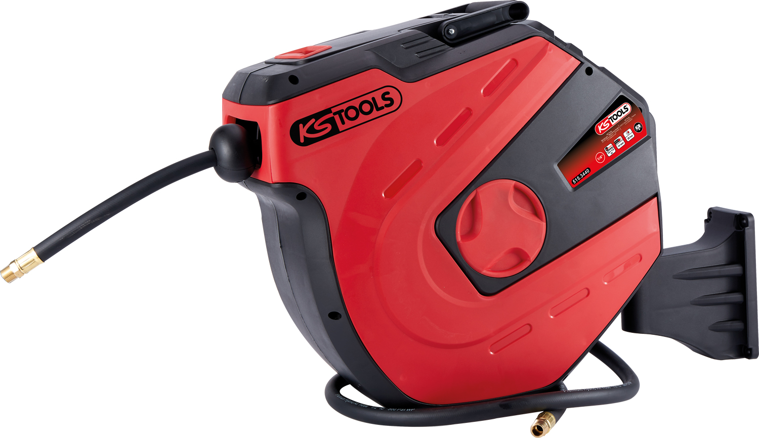Image of KS tools Oprolautomaat luchtslang 15m Kunststof