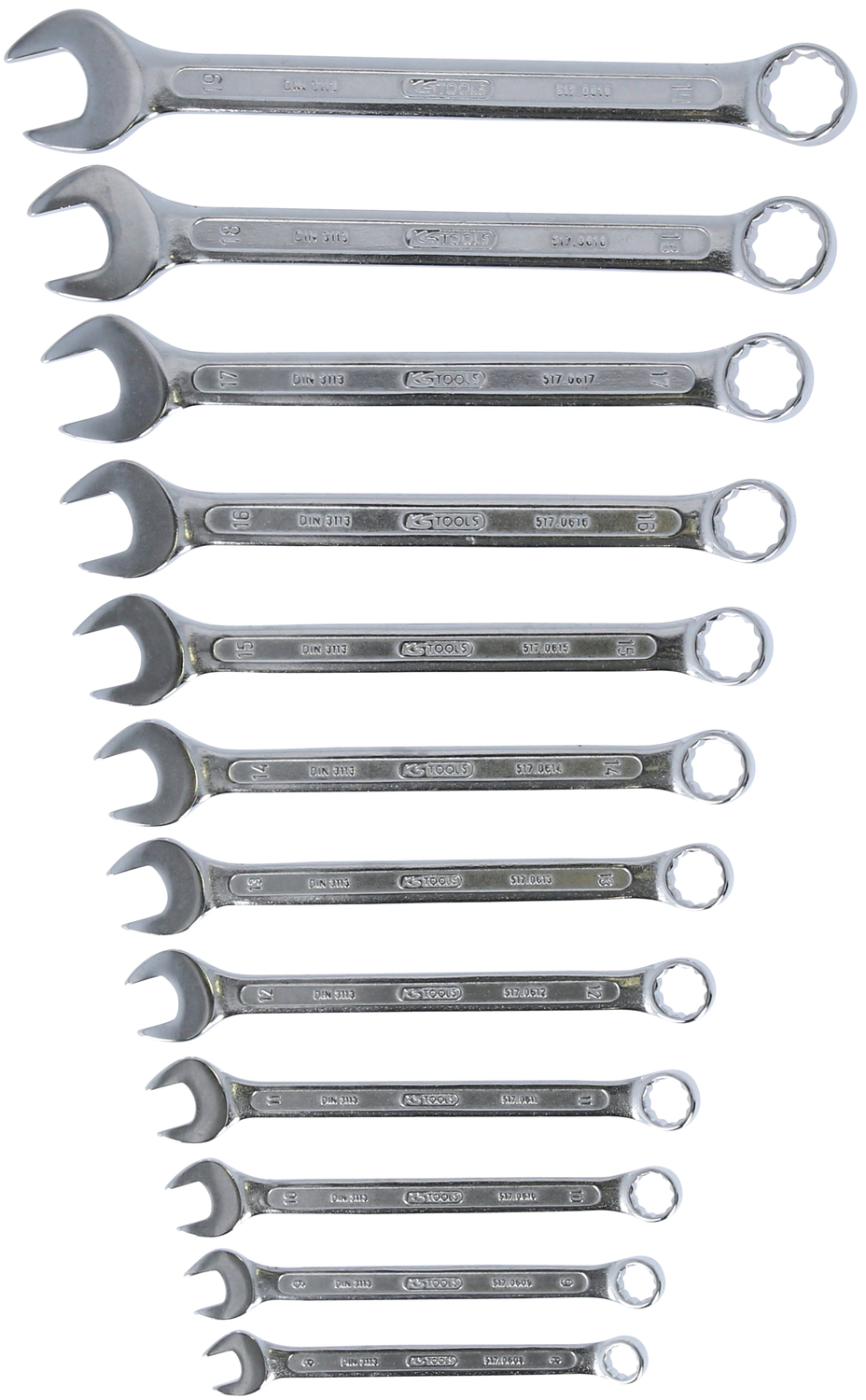 Image of KS tools Ring-steeksleutel 8-19mm Chroom Vanadium