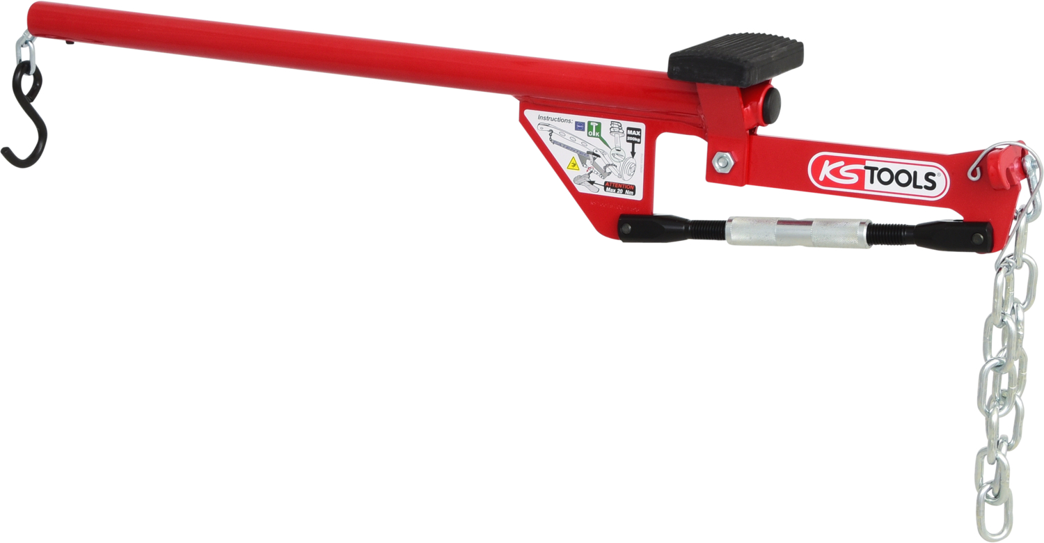 Image of KS tools Ashefboom Rood Staal