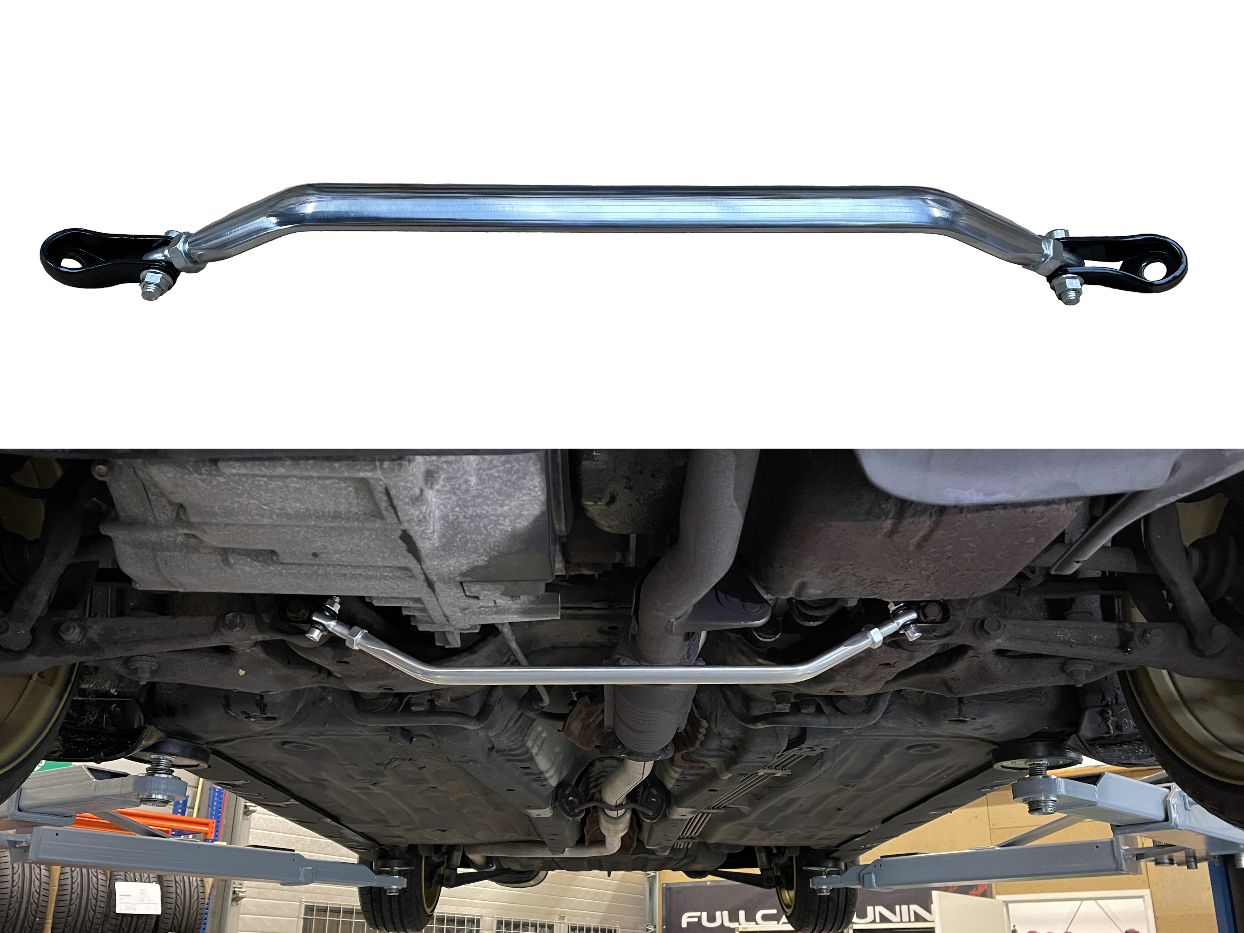Image of SK-Import Voor Veerpootbrug N Style Aluminium Honda Civic,CRX,Del Sol