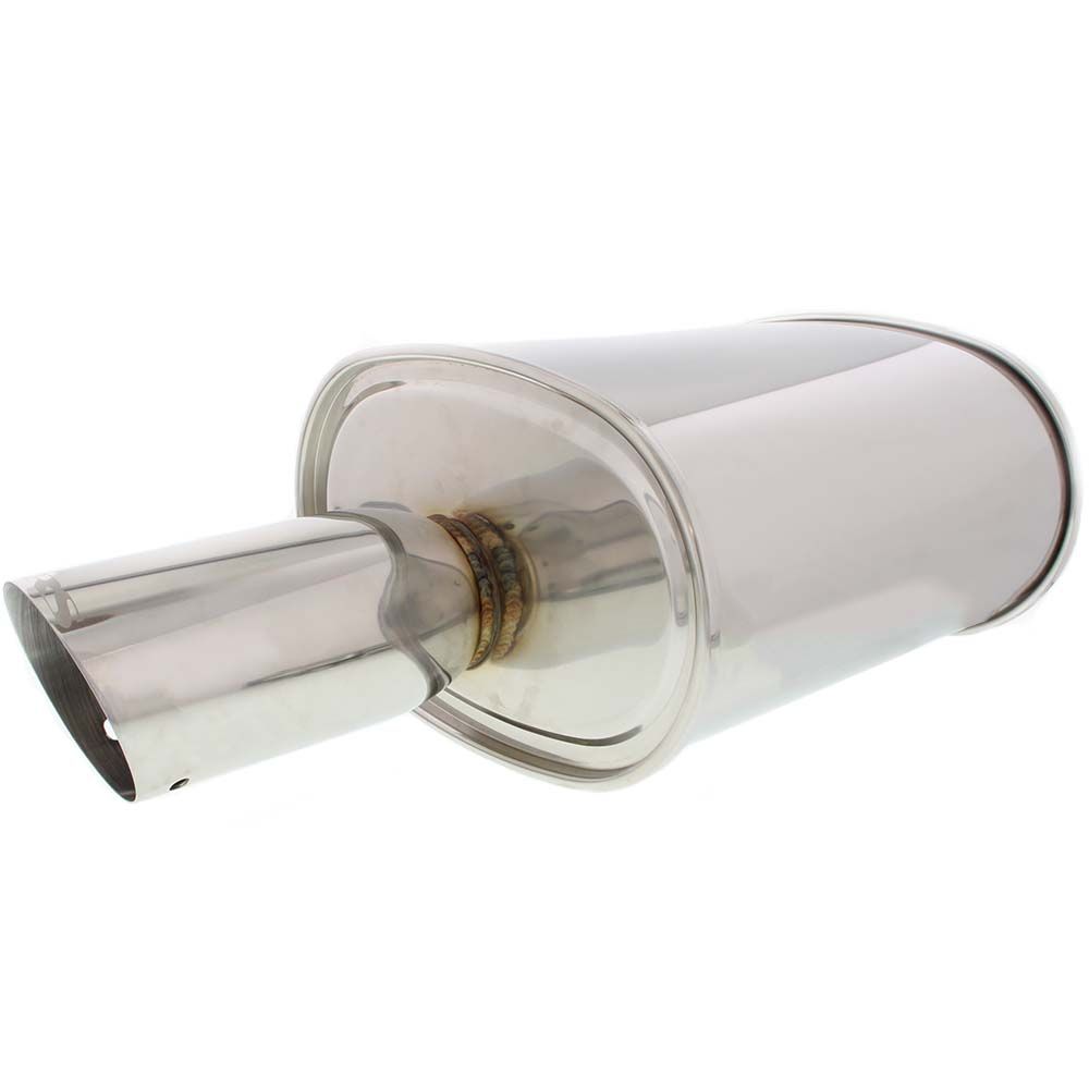 Image of SRS Achter Uitlaat Demper 60.5mm Roestvrij Staal