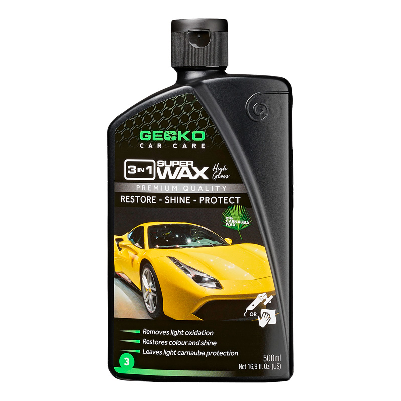 Image of Gecko 3 in 1 Polish met Carnauba 500ml