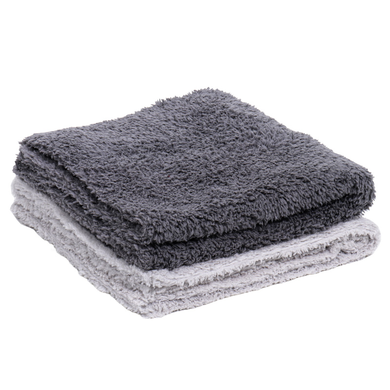 Image of Gecko Pluche Doek Edgeless Grijs