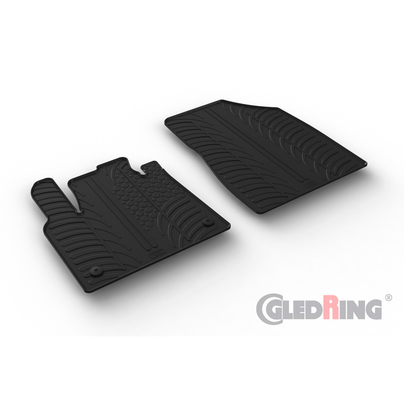 Image of Gledring Automatten Zwart Rubber Renault Kangoo