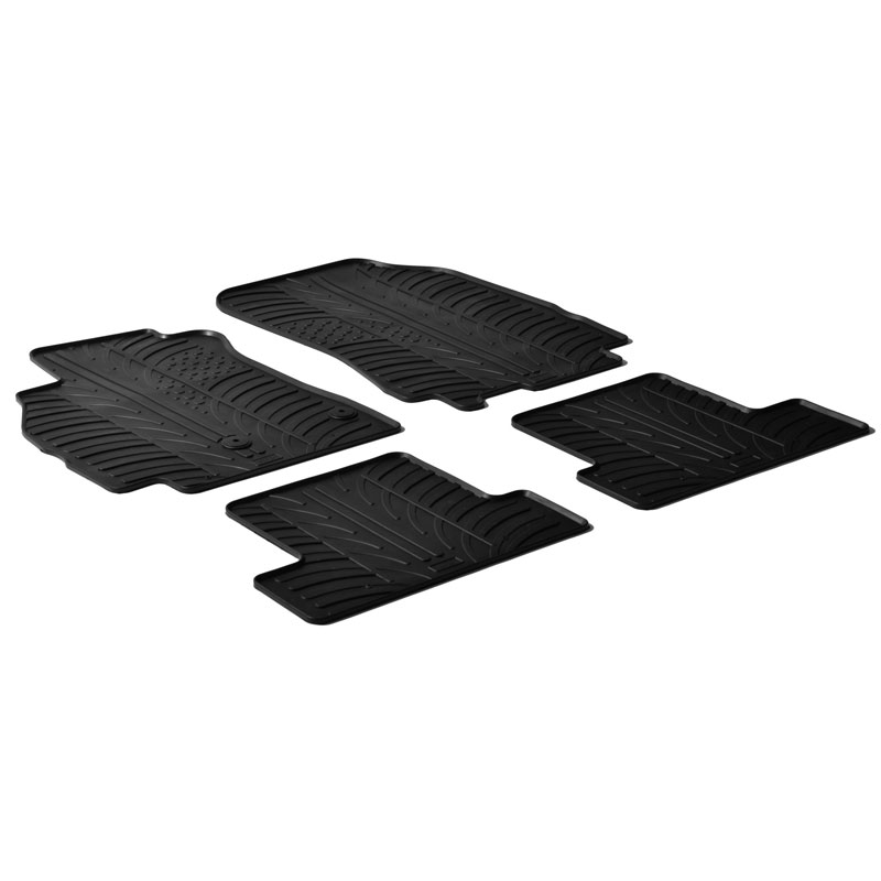 Image of Gledring Automatten Zwart Rubber Renault Mégane