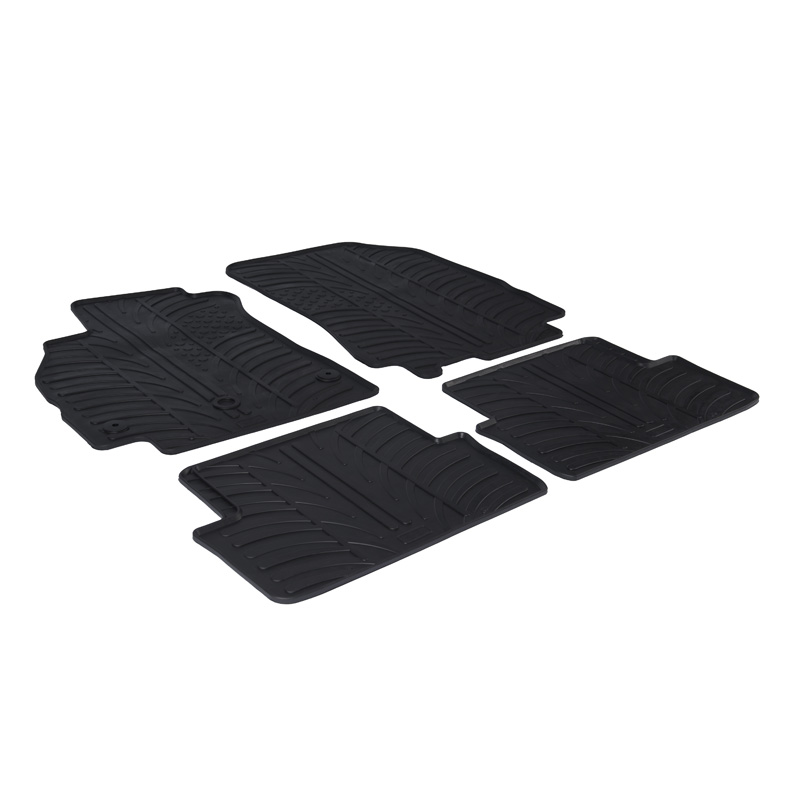 Image of Gledring Automatten Zwart Rubber Renault Fluence