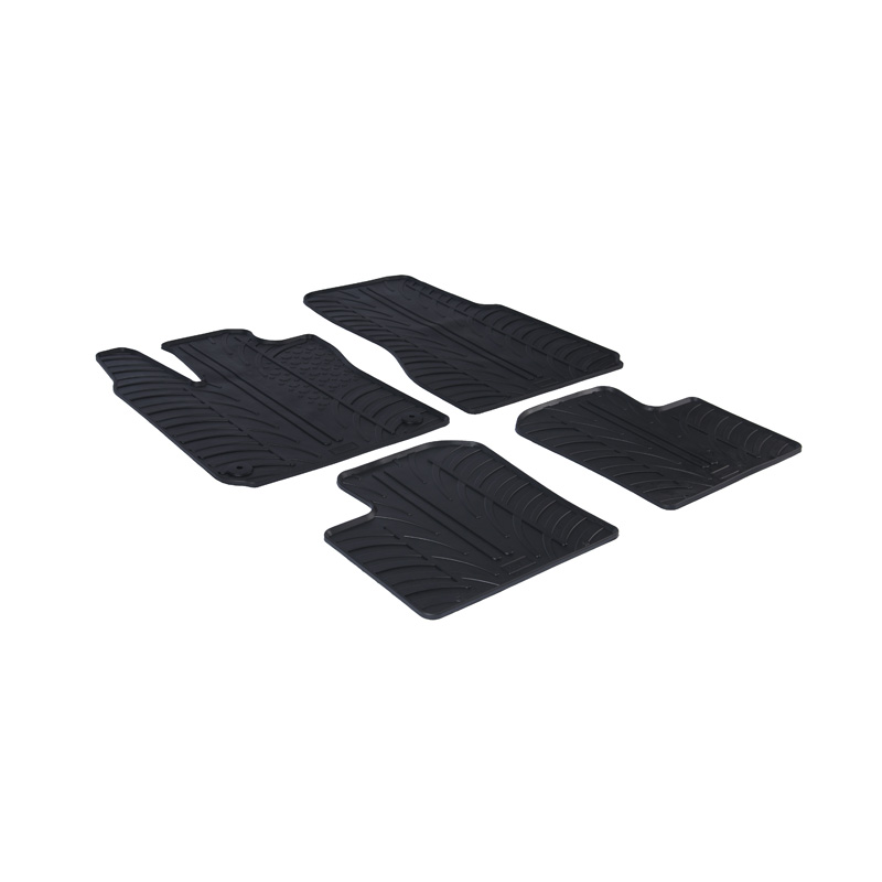 Image of Gledring Automatten Zwart Rubber Renault Twingo