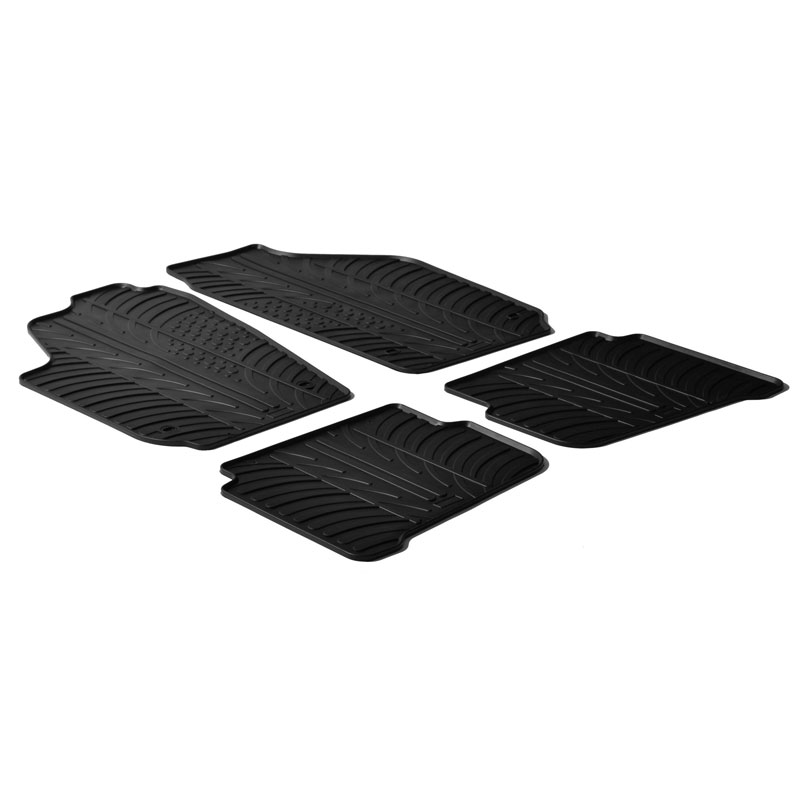 Image of Gledring Automatten Zwart Rubber Seat,Volkswagen