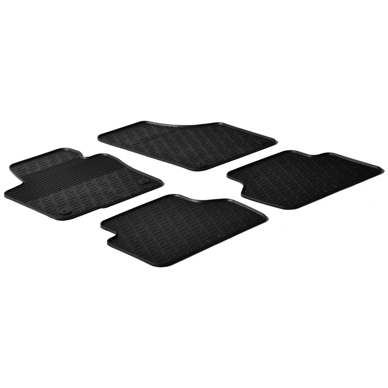 Image of Gledring Automatten Zwart Rubber Volkswagen Tiguan