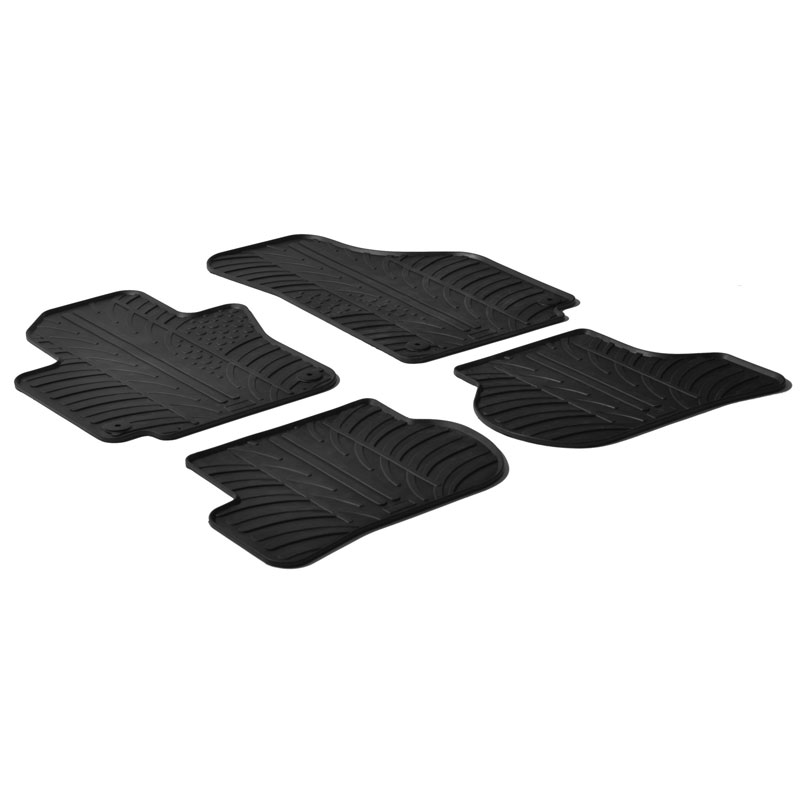 Image of Gledring Automatten Zwart Rubber Seat,Volkswagen