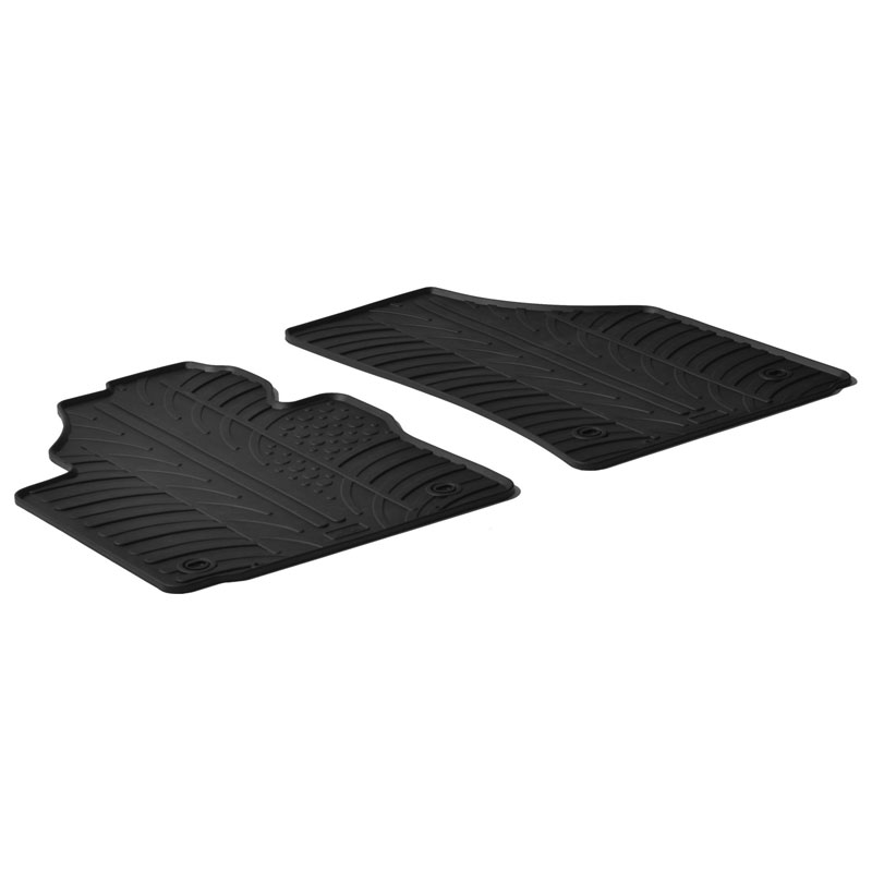 Image of Gledring Automatten Zwart Rubber Volkswagen Caddy