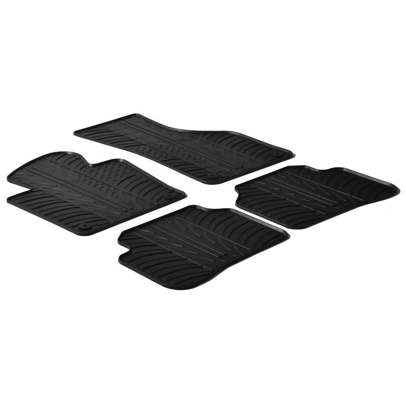 Image of Gledring Automatten Zwart Rubber Volkswagen Passat