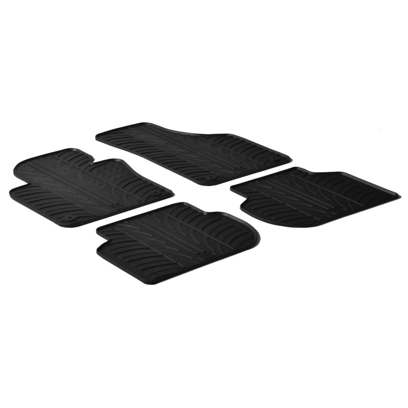 Image of Gledring Automatten Zwart Rubber Volkswagen Jetta