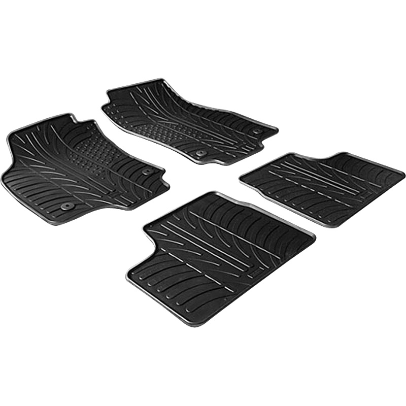 Image of Gledring Automatten Zwart Rubber Opel Astra