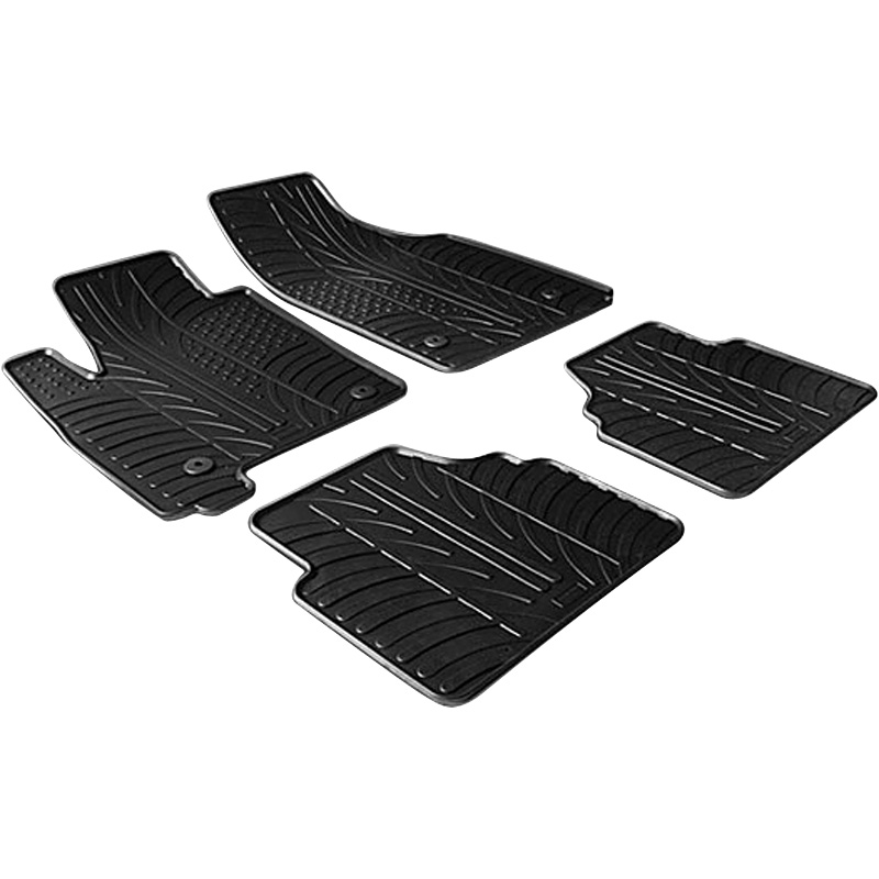 Image of Gledring Automatten Zwart Rubber Opel Meriva