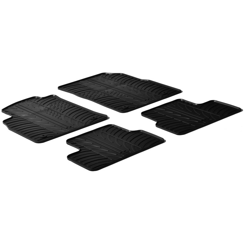 Image of Gledring Automatten Zwart Rubber Opel Astra