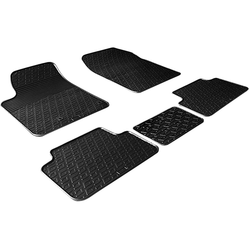 Image of Gledring Automatten Zwart Rubber Citroen,Peugeot
