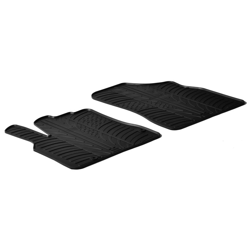 Image of Gledring Automatten Zwart Rubber Citroen,Peugeot