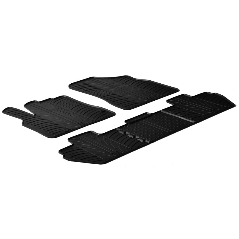 Image of Gledring Automatten Zwart Rubber Citroen,Peugeot