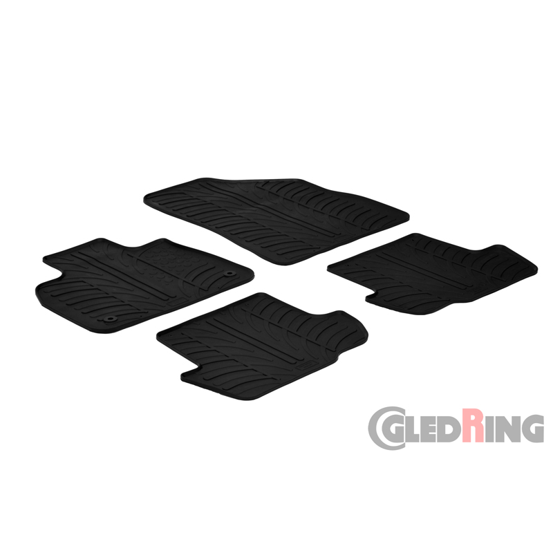 Image of Gledring Automatten Zwart Rubber Citroen DS5